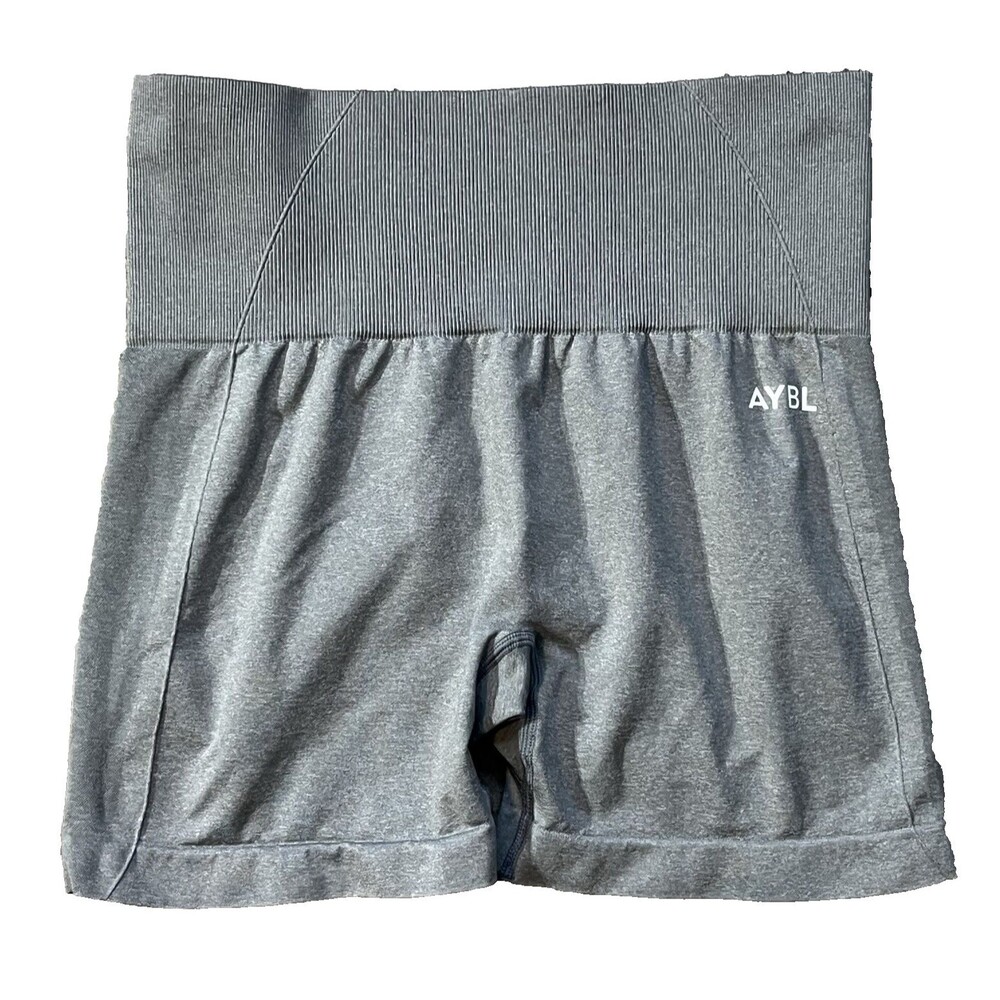 ABYL Balance V2 Seamless Shorts Light Grey Size Medium